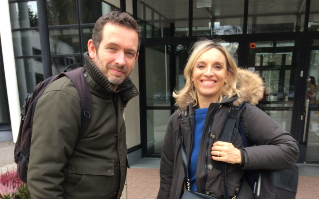 France2 reportterit koululla – Journalistes de France2 au LFF